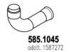 VOLVO 1587272 Exhaust Pipe